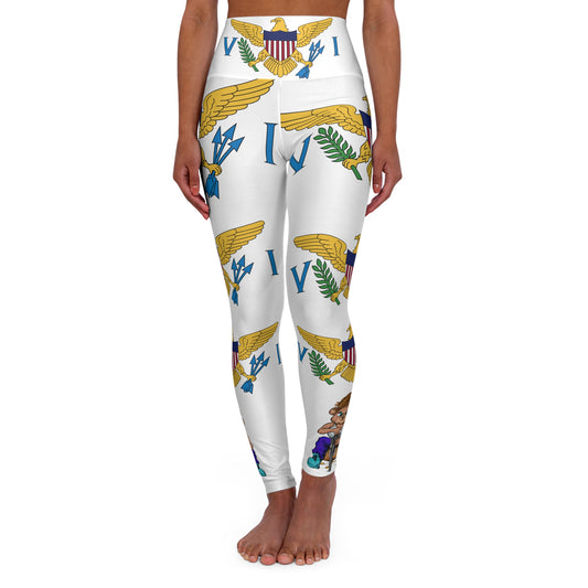 Custom V I High Waist Yoga Leggings