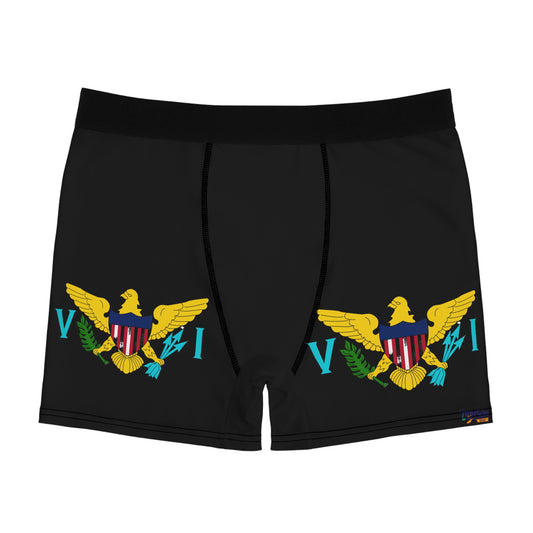 V I Flag Boxer Briefs Black