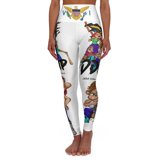 DDVIP Customizable DDVIP  High Waisted Yoga Leggings (AOP)