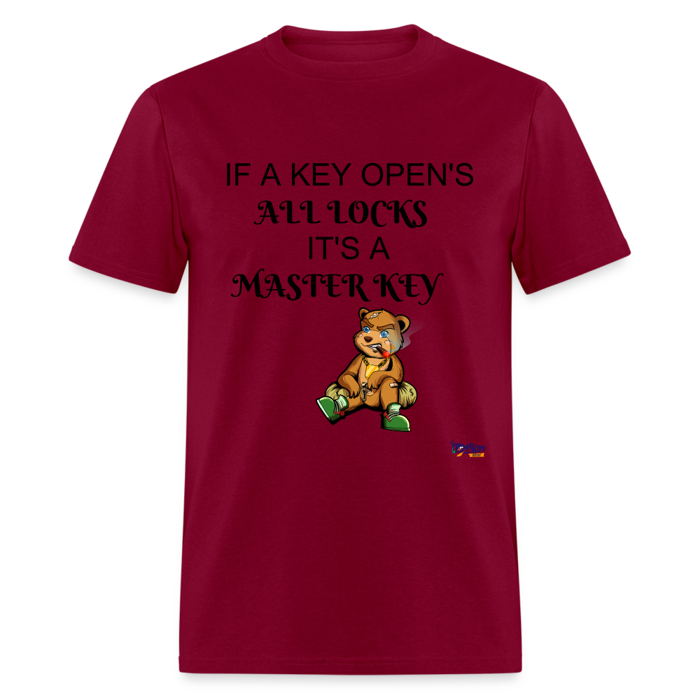 Locksmith Classic T-Shirt - burgundy