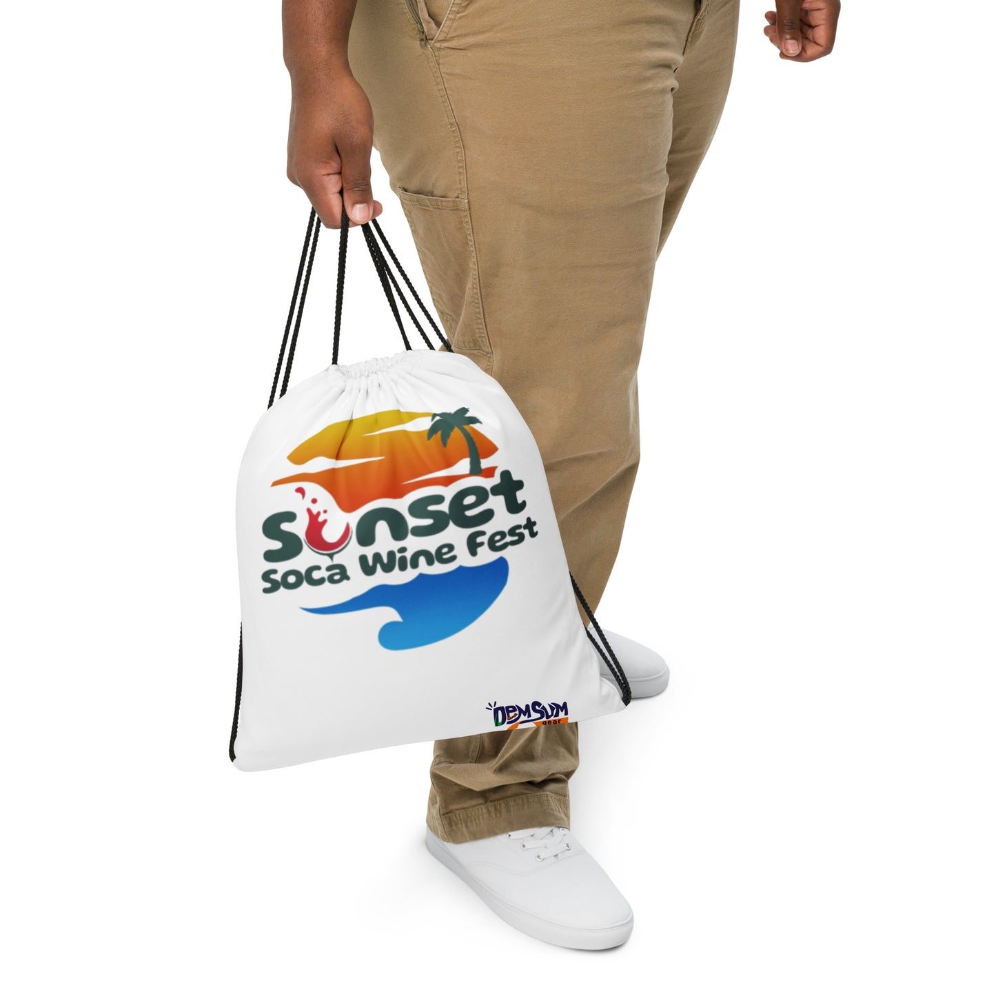 SunSet Soca Drawstring bag