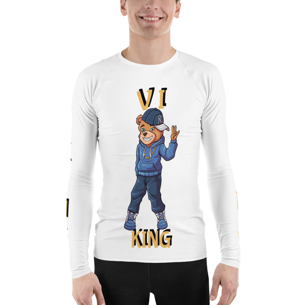V I King Men's Rash Guard