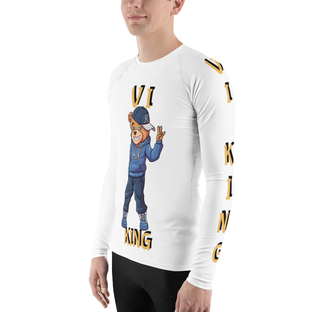 V I King Men's Rash Guard