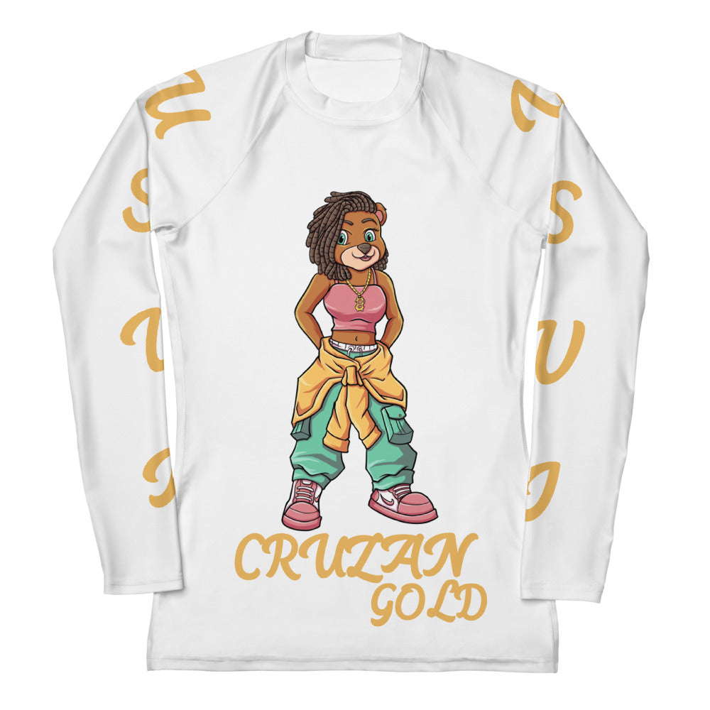 Women's Cruzan Gold Rash Guard