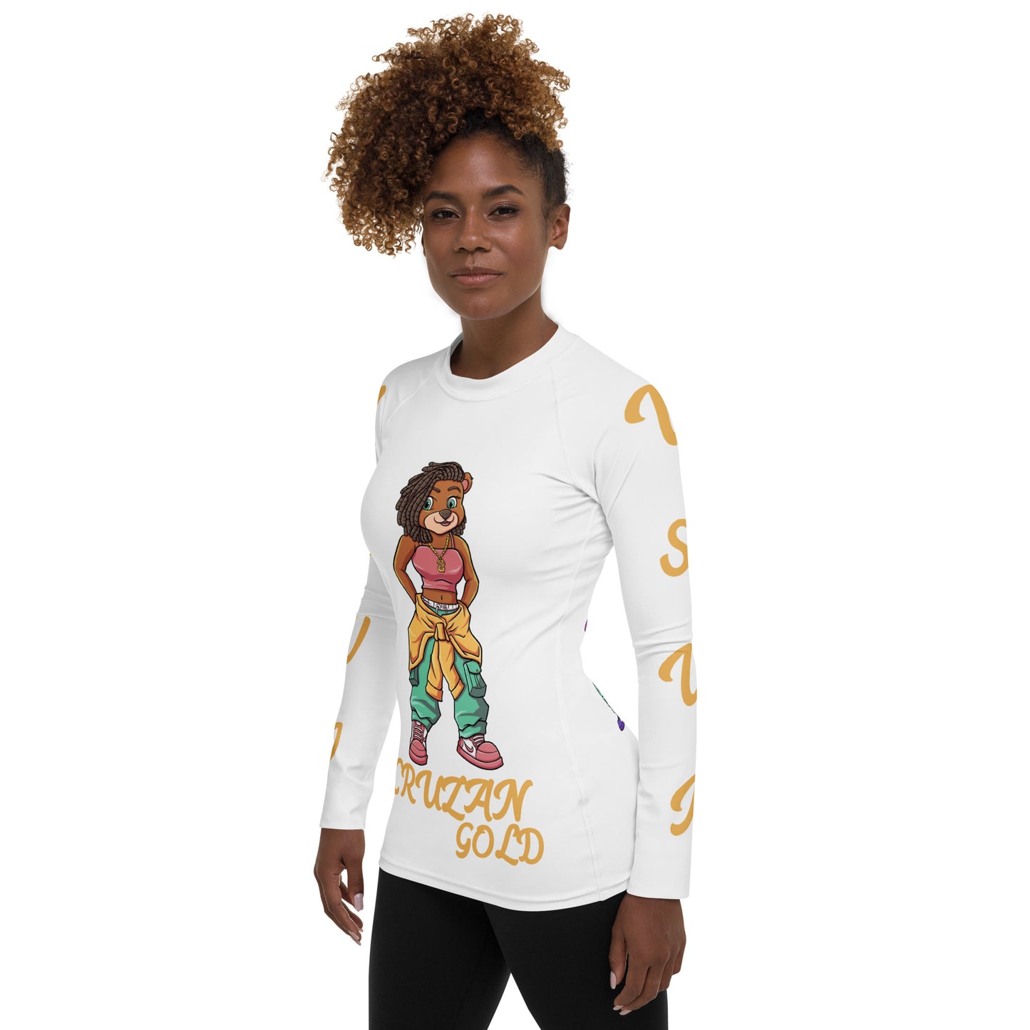 Women's Cruzan Gold Rash Guard
