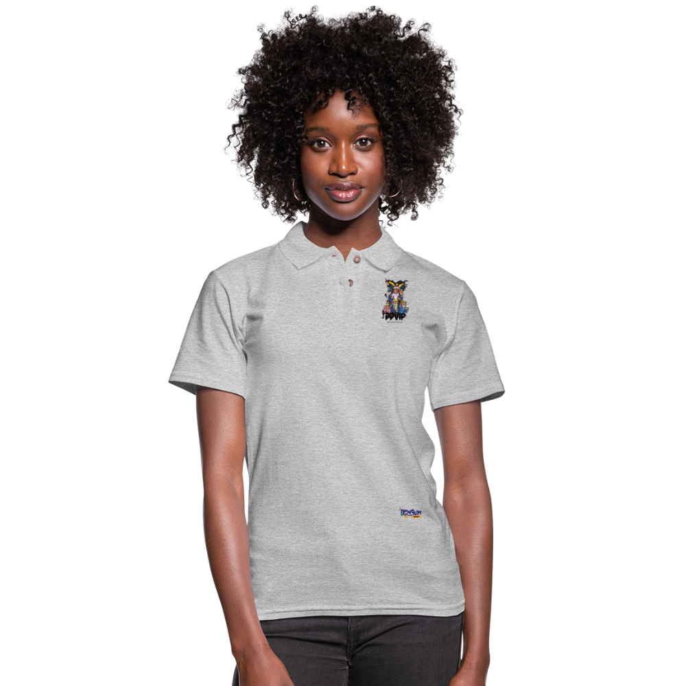 Women's DDVIP Pro Pique Polo Shirt - heather gray