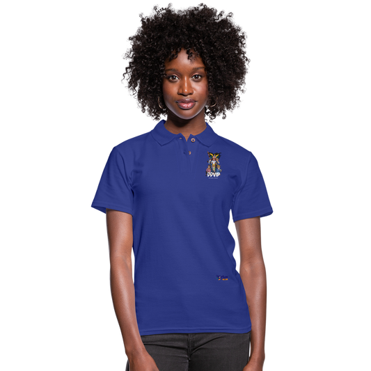 WL DDVIP Pro DDVIP Professional Women's Pique Polo Shirt - royal blue