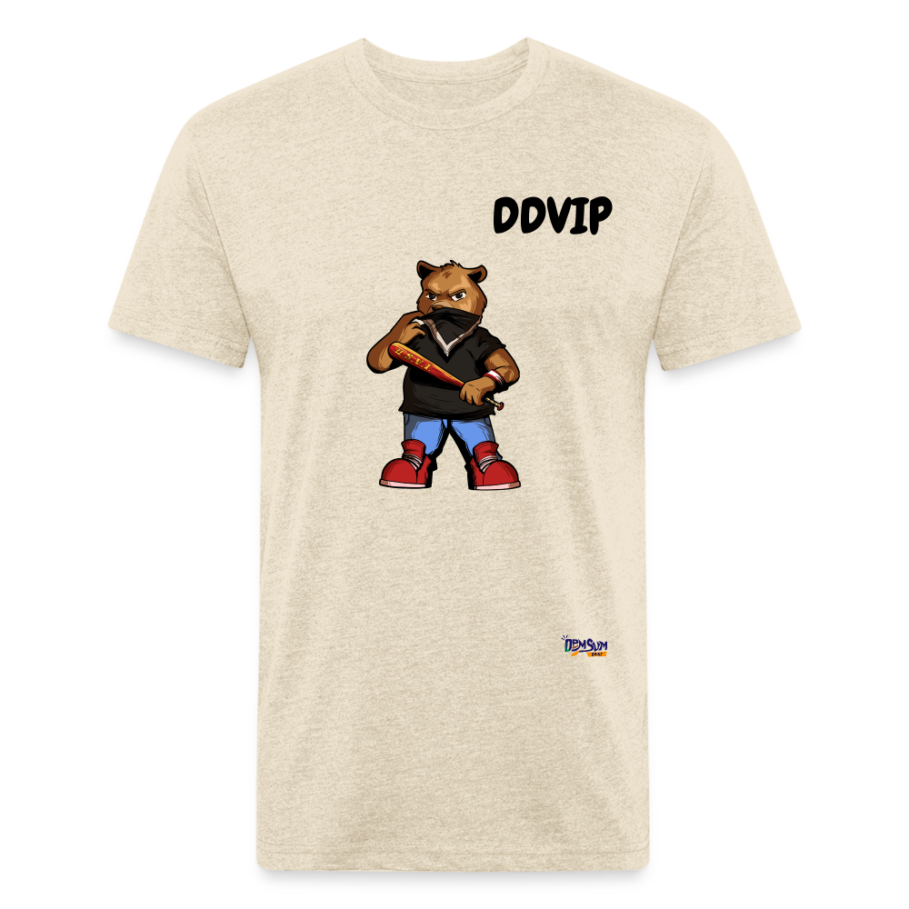 DDVIP Fitted Cotton/Poly T-Shirt by Next Level - heather cream