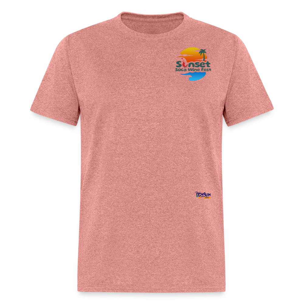 SUNSET CHARACTERS COLORFUL2 Unisex Classic T-Shirt - heather mauve