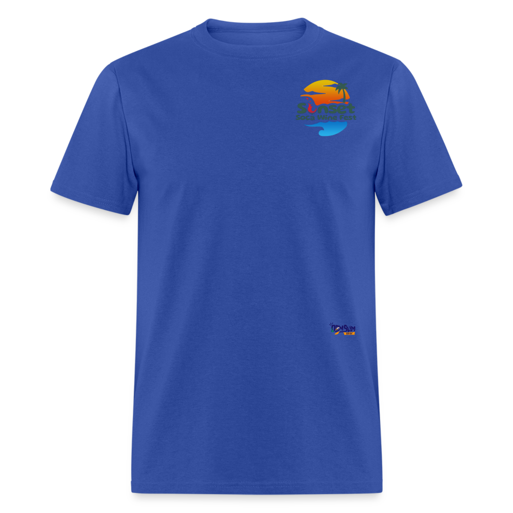 SUNSET CHARACTERS COLORFUL2 Unisex Classic T-Shirt - royal blue