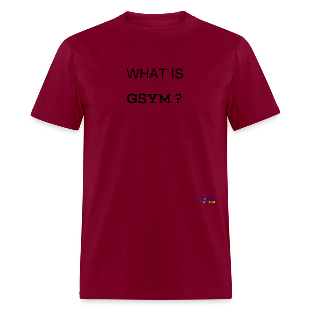GSYM Unisex Classic T-Shirt - burgundy