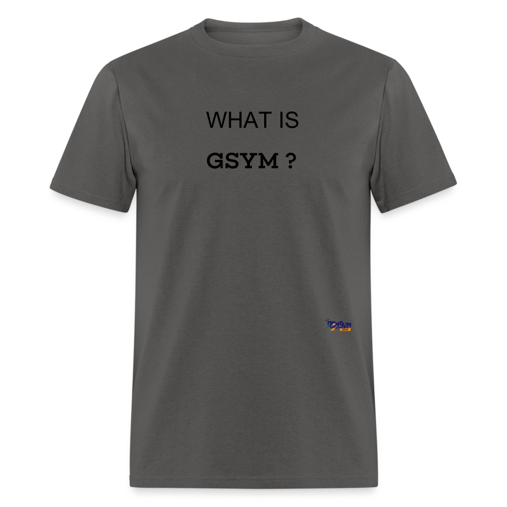 GSYM Unisex Classic T-Shirt - charcoal
