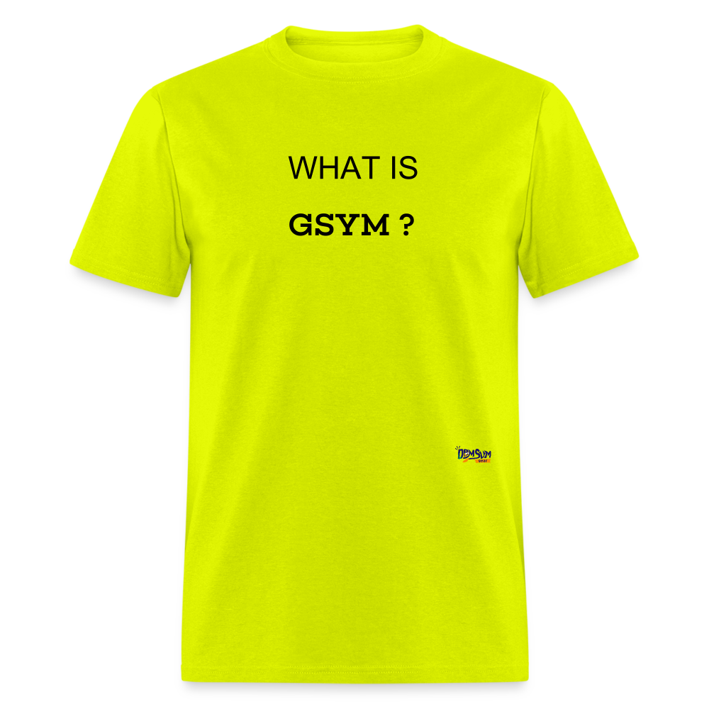 GSYM Unisex Classic T-Shirt - safety green
