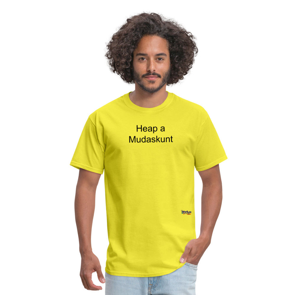 Mudaskunt Unisex Classic T-Shirt - yellow