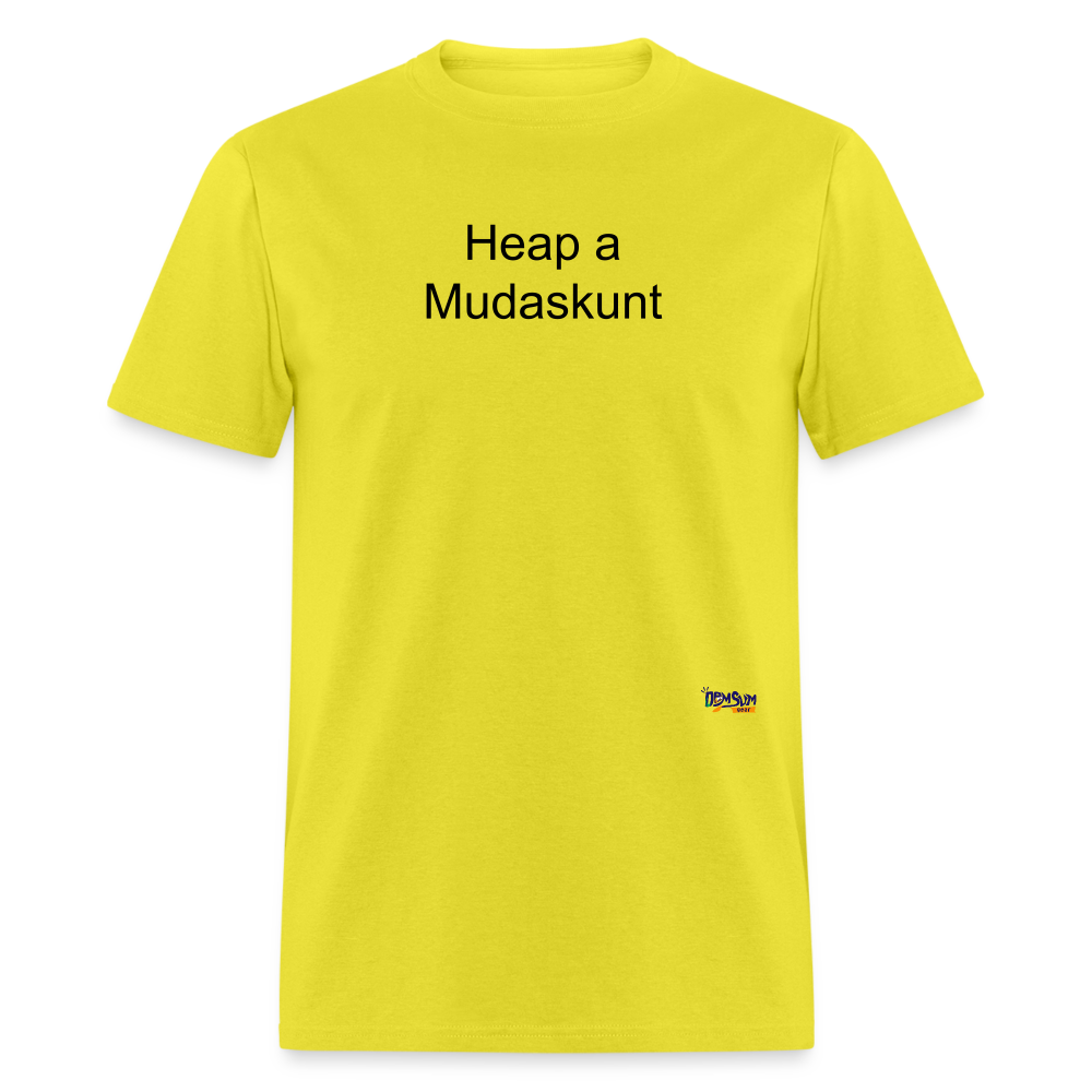 Mudaskunt Unisex Classic T-Shirt - yellow