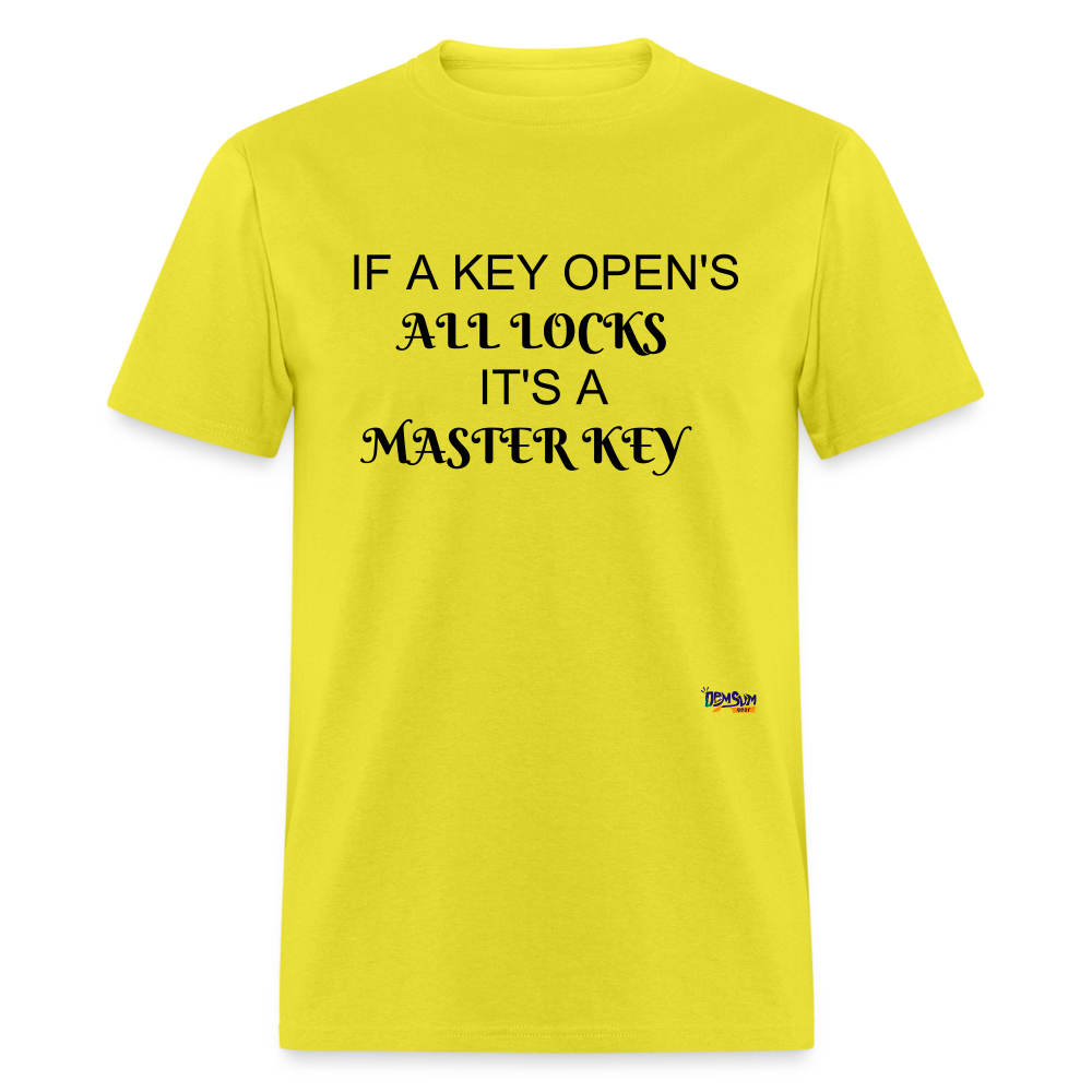 LOCKNKEY COLORS Unisex Classic T-Shirt - yellow