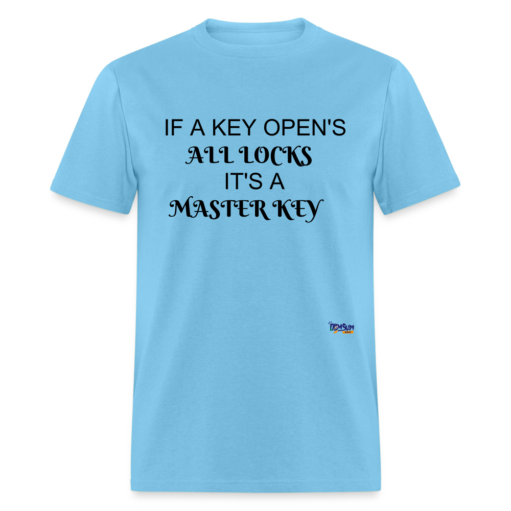 LOCKNKEY COLORS Unisex Classic T-Shirt - aquatic blue