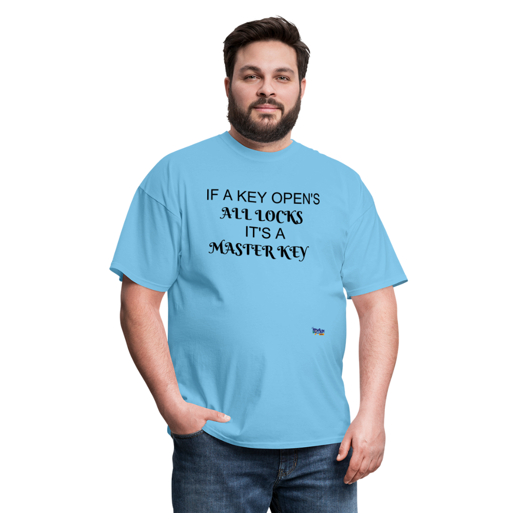 LOCKNKEY COLORS Unisex Classic T-Shirt - aquatic blue