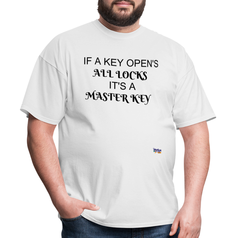 LOCKNKEY Unisex Classic T-Shirt - white