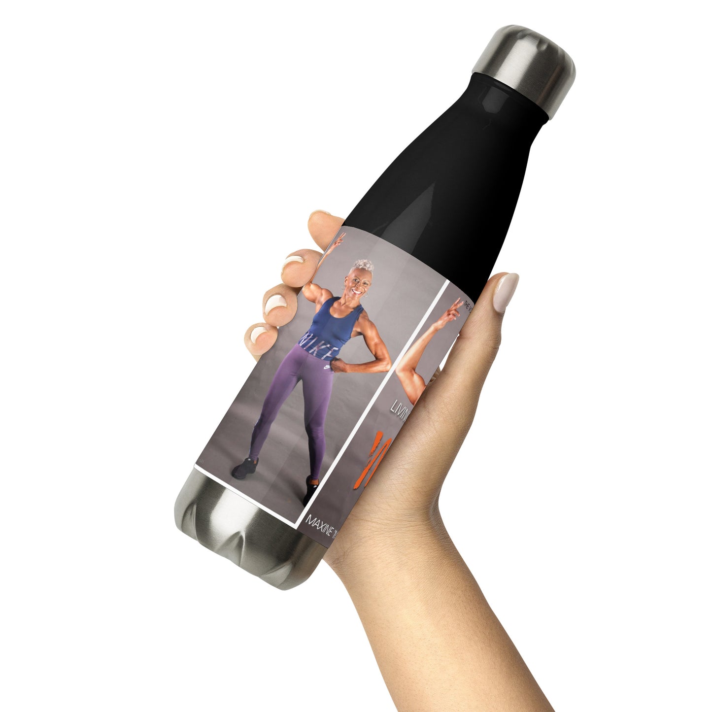 livn2max Stainless steel water bottle