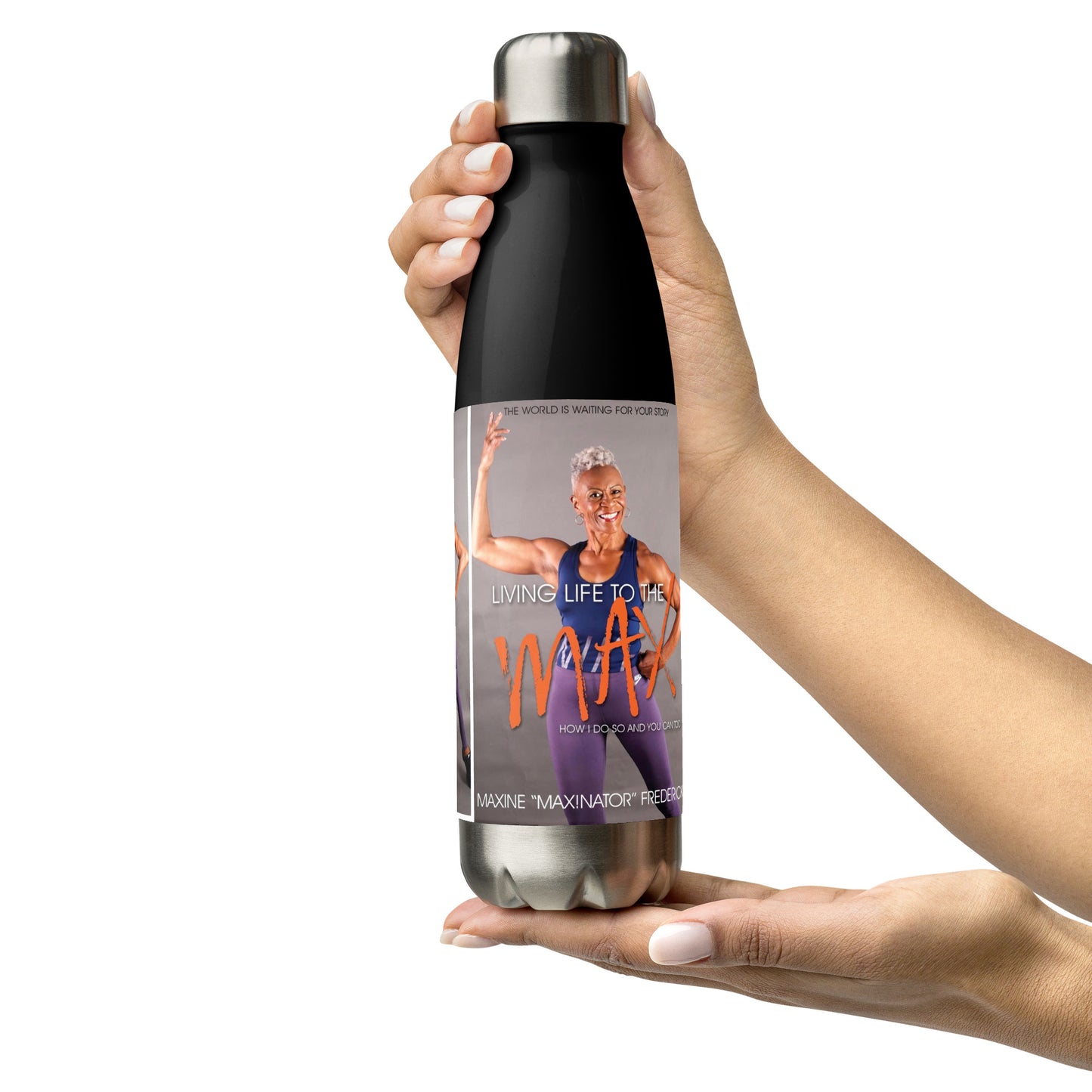 livn2max Stainless steel water bottle