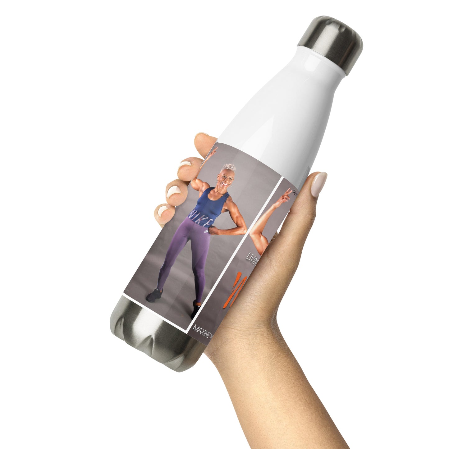 livn2max Stainless steel water bottle