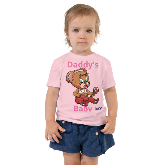 Daddies Girl Toddler Short Sleeve Tee