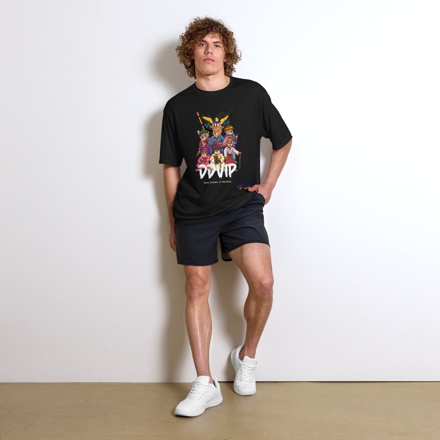 DDVIP Unisex performance crew neck t-shirt