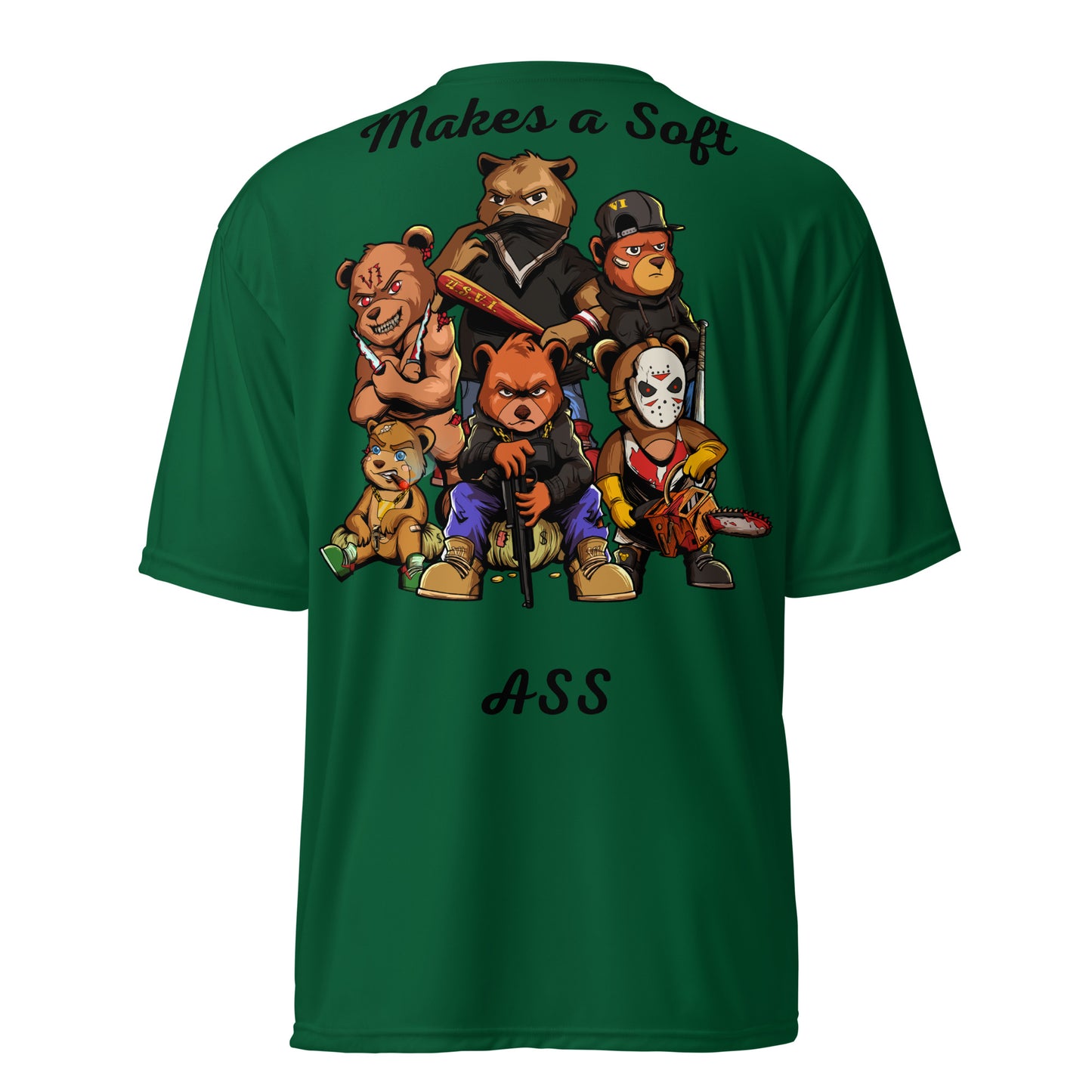 Hard Head Makes a Unisex performance crew neck t-shirt
