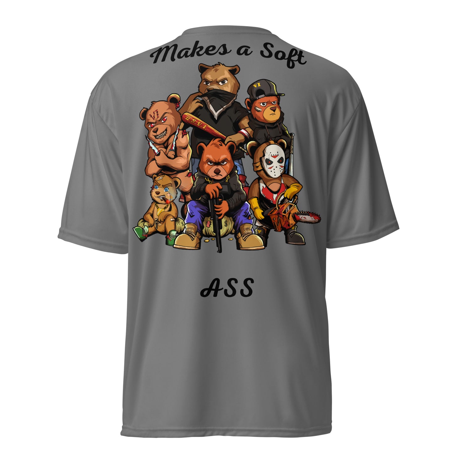 Hard Head Makes a Unisex performance crew neck t-shirt