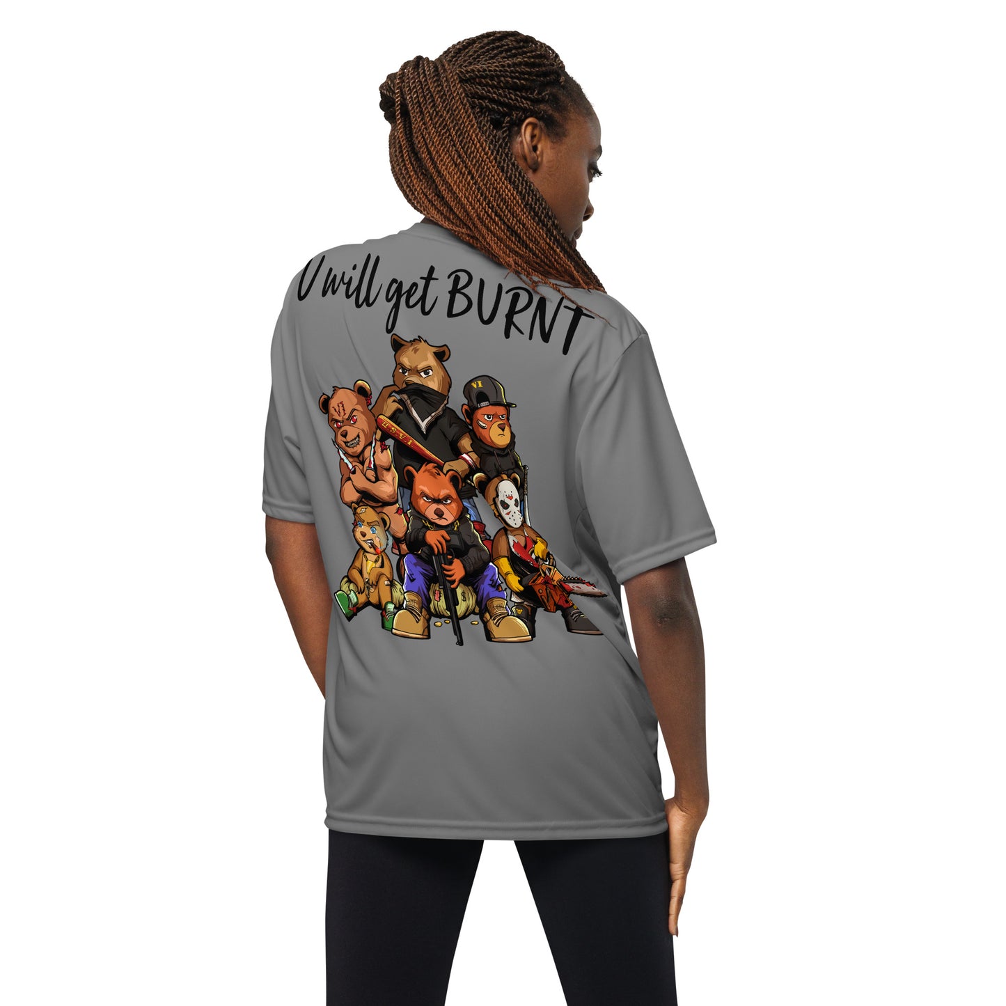 Play w fire Unisex performance crew neck t-shirt