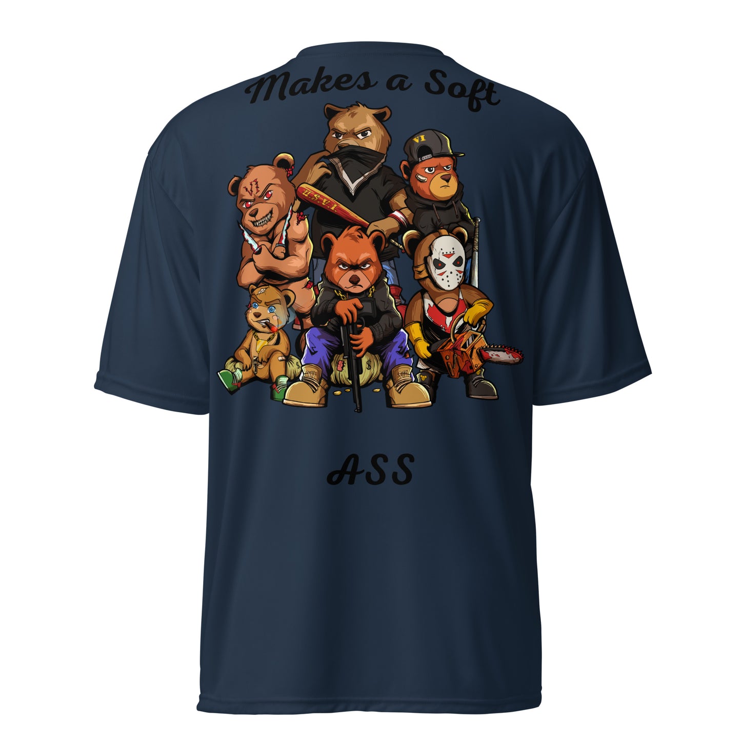 Hard Head Makes a Unisex performance crew neck t-shirt