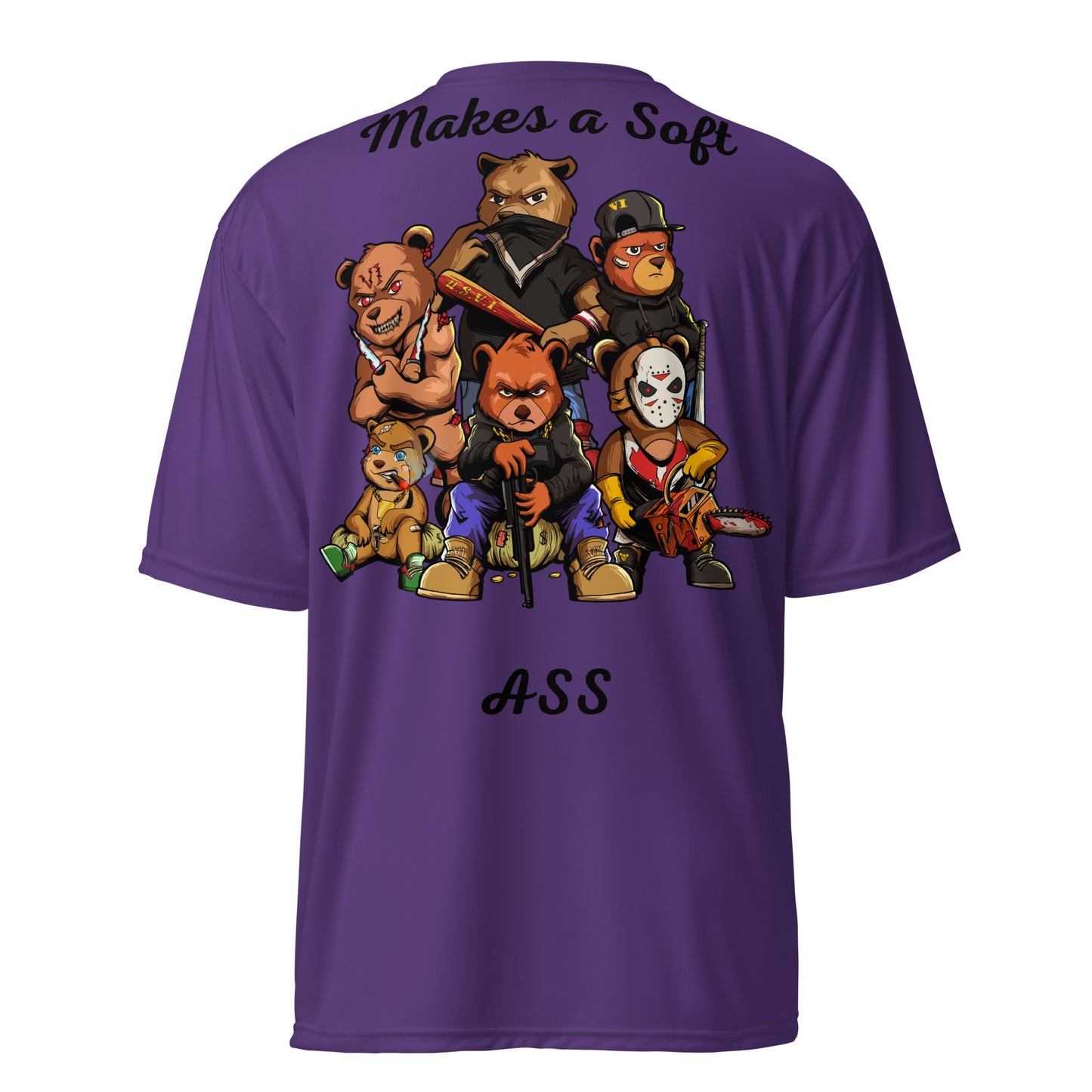 Hard Head Makes a Unisex performance crew neck t-shirt
