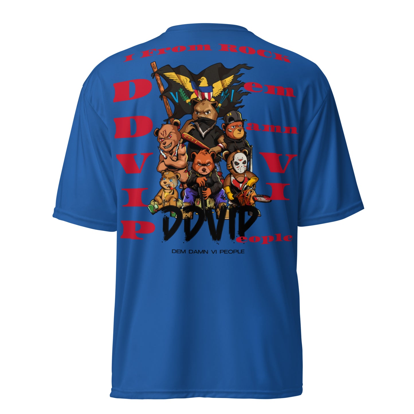DDVIP Unisex performance crew neck t-shirt