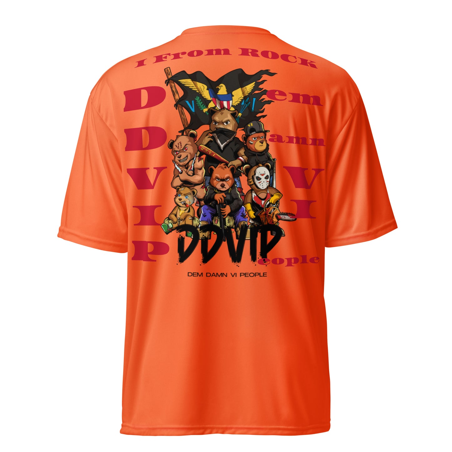 DDVIP Unisex performance crew neck t-shirt