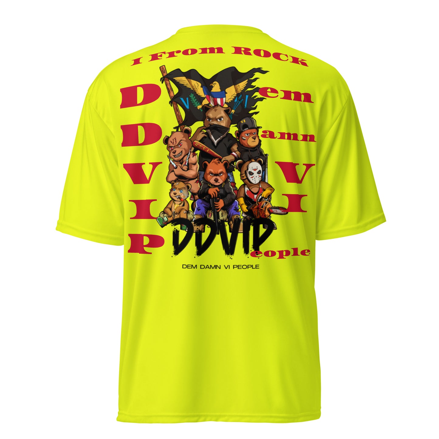 DDVIP Unisex performance crew neck t-shirt
