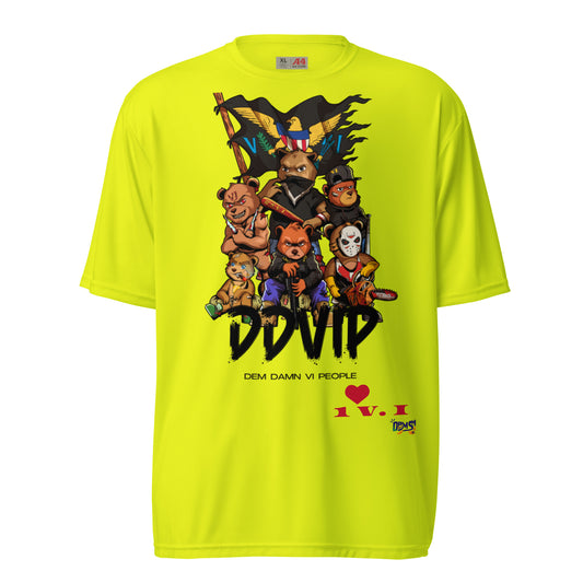 DDVIP Unisex performance crew neck t-shirt