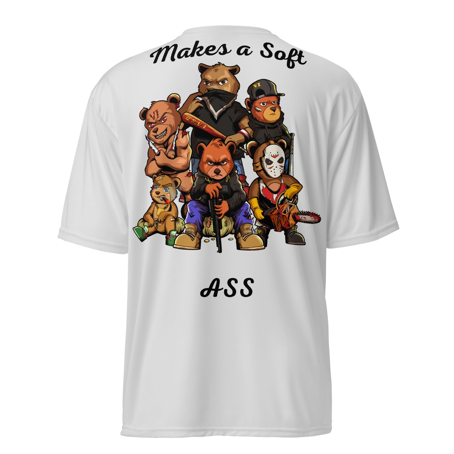 Hard Head Makes a Unisex performance crew neck t-shirt