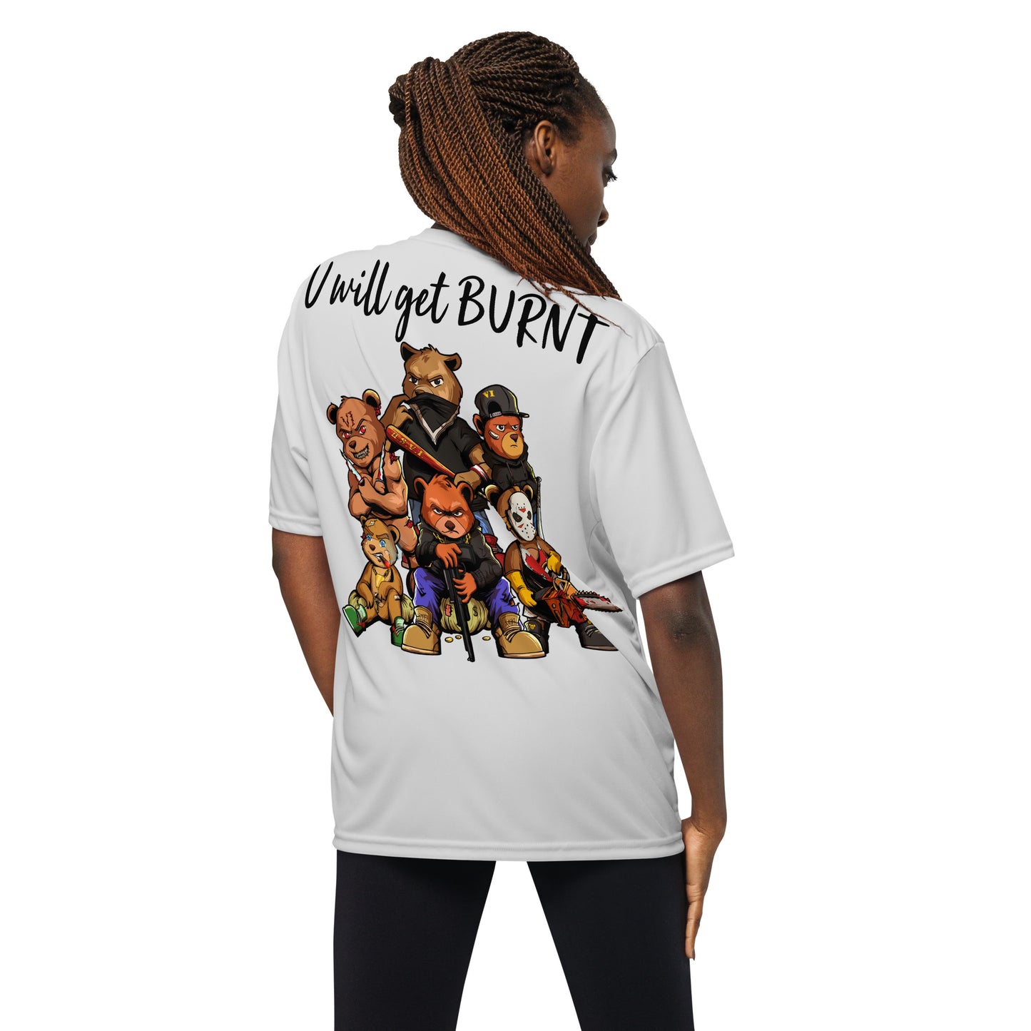 Play w fire Unisex performance crew neck t-shirt