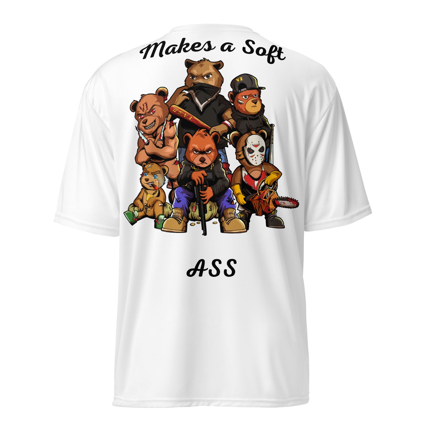 Hard Head Makes a Unisex performance crew neck t-shirt