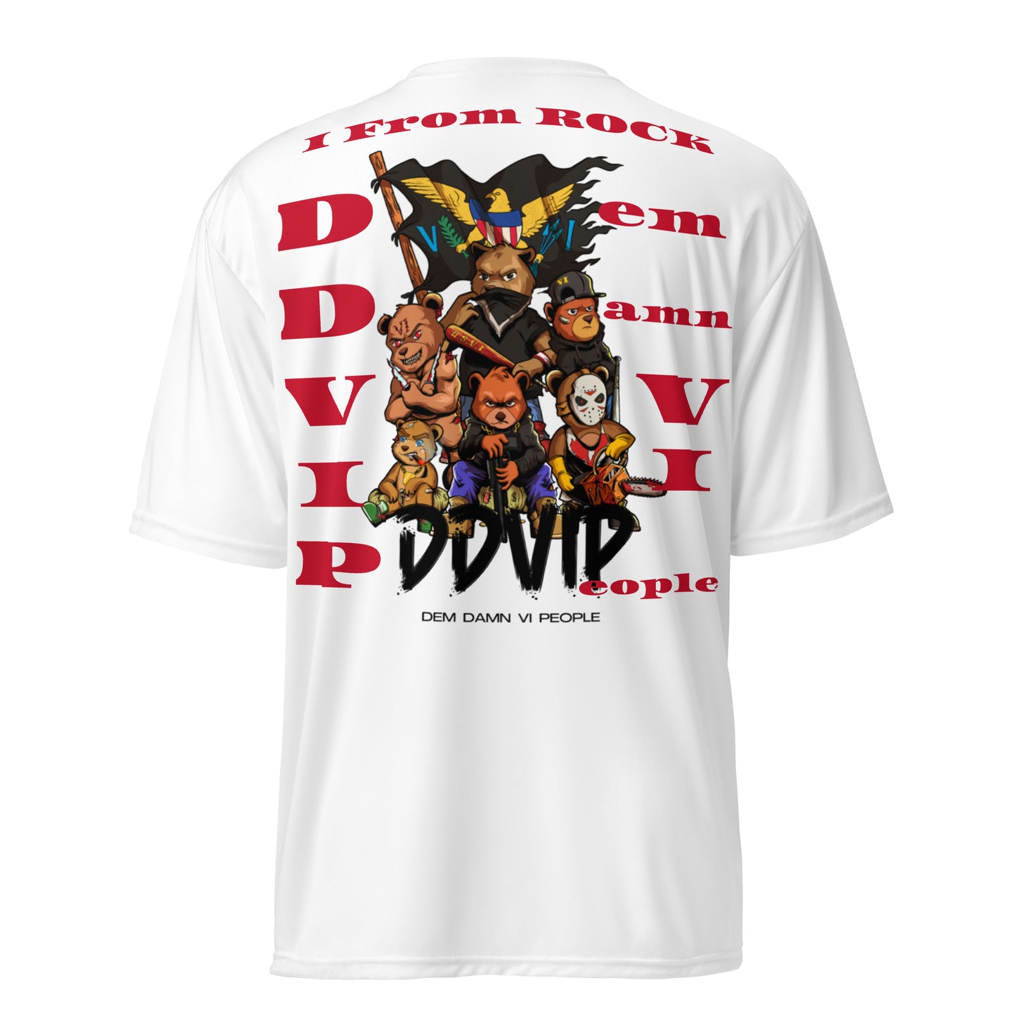 DDVIP Unisex performance crew neck t-shirt