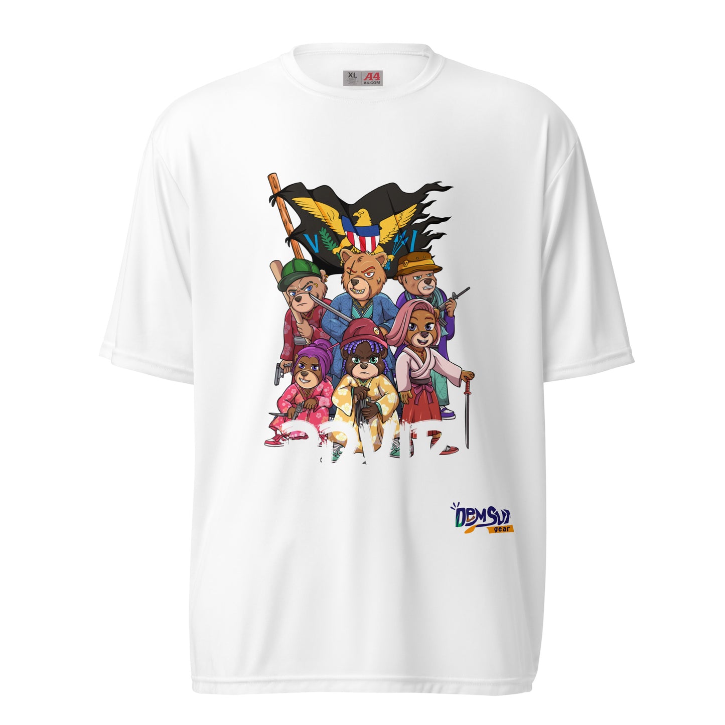 DDVIP Unisex performance crew neck t-shirt