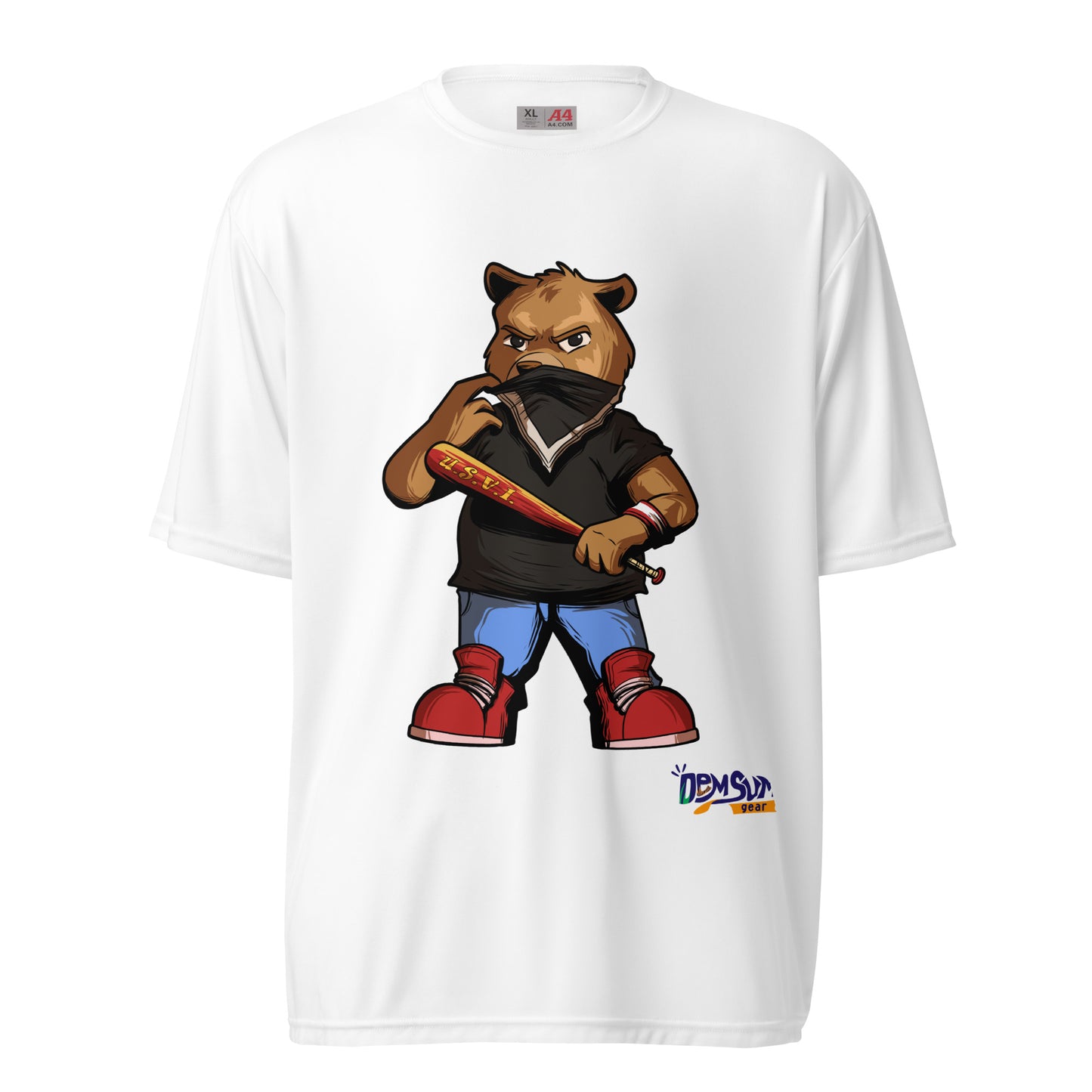 Hard Head Makes a Unisex performance crew neck t-shirt