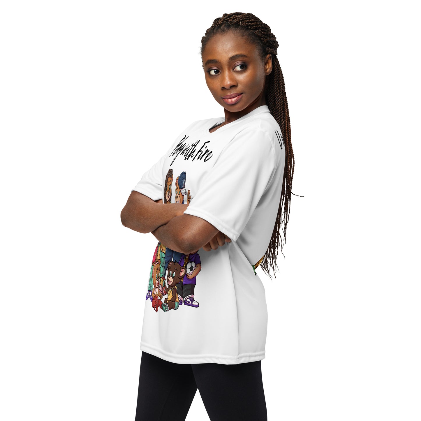 Play w fire Unisex performance crew neck t-shirt