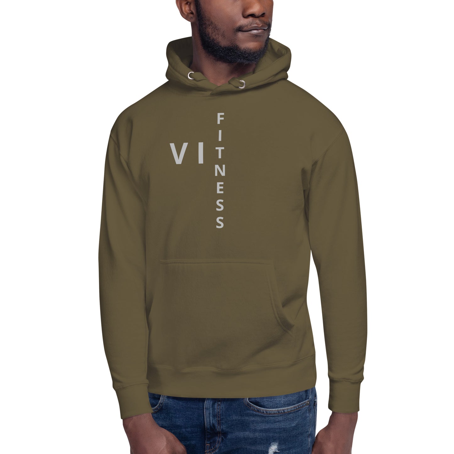V I Fitness Unisex Hoodie