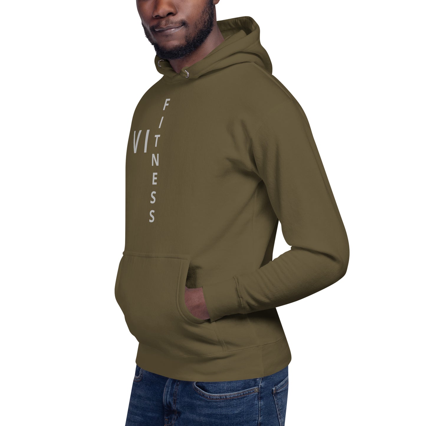 V I Fitness Unisex Hoodie