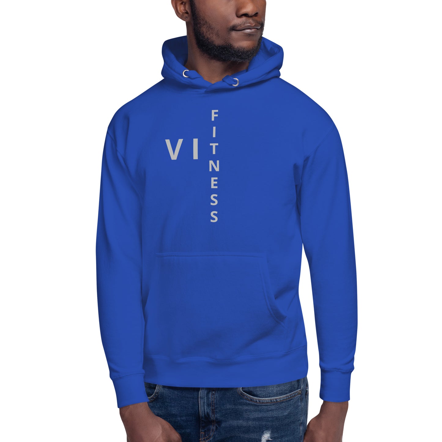 V I Fitness Unisex Hoodie