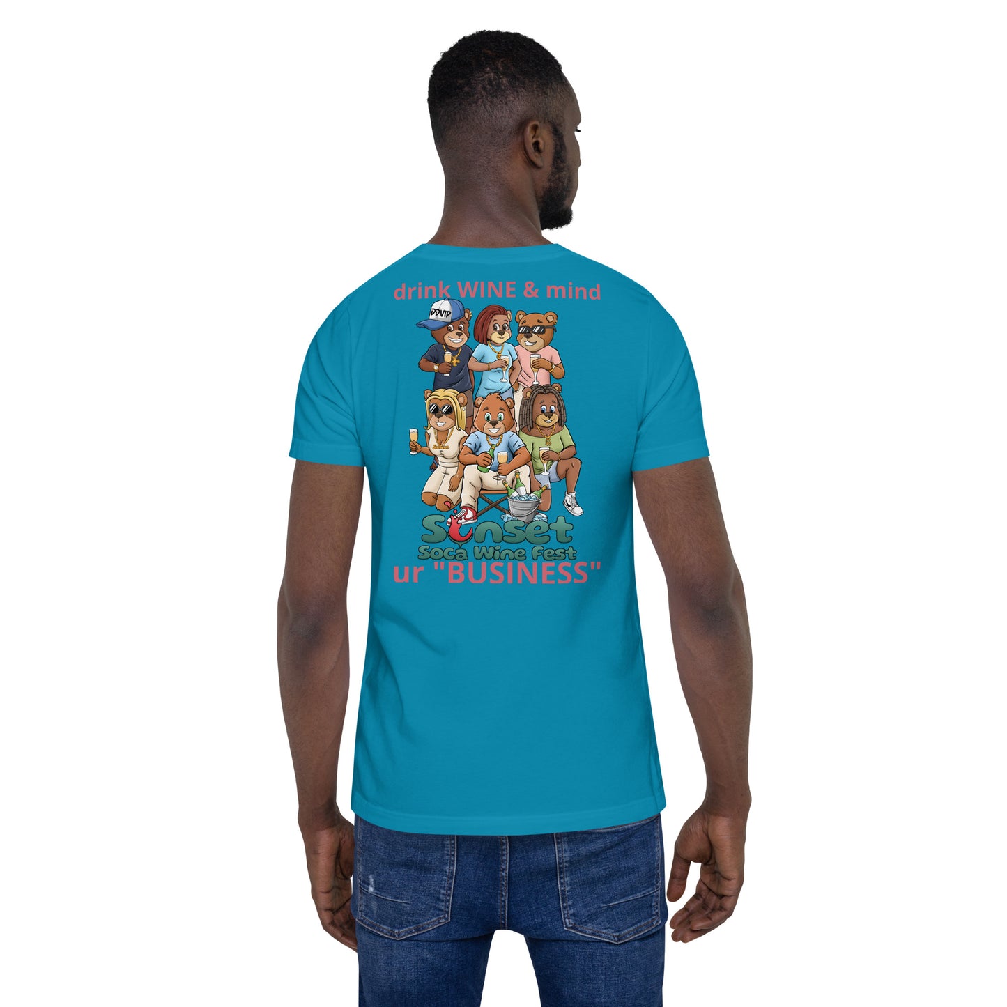 Sunset Soca Unisex t-shirt