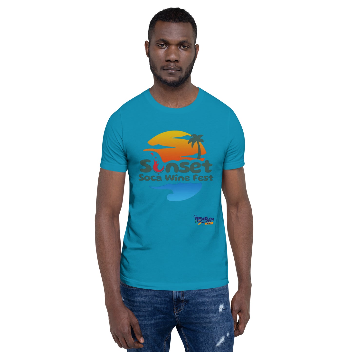 Sunset Soca Unisex t-shirt