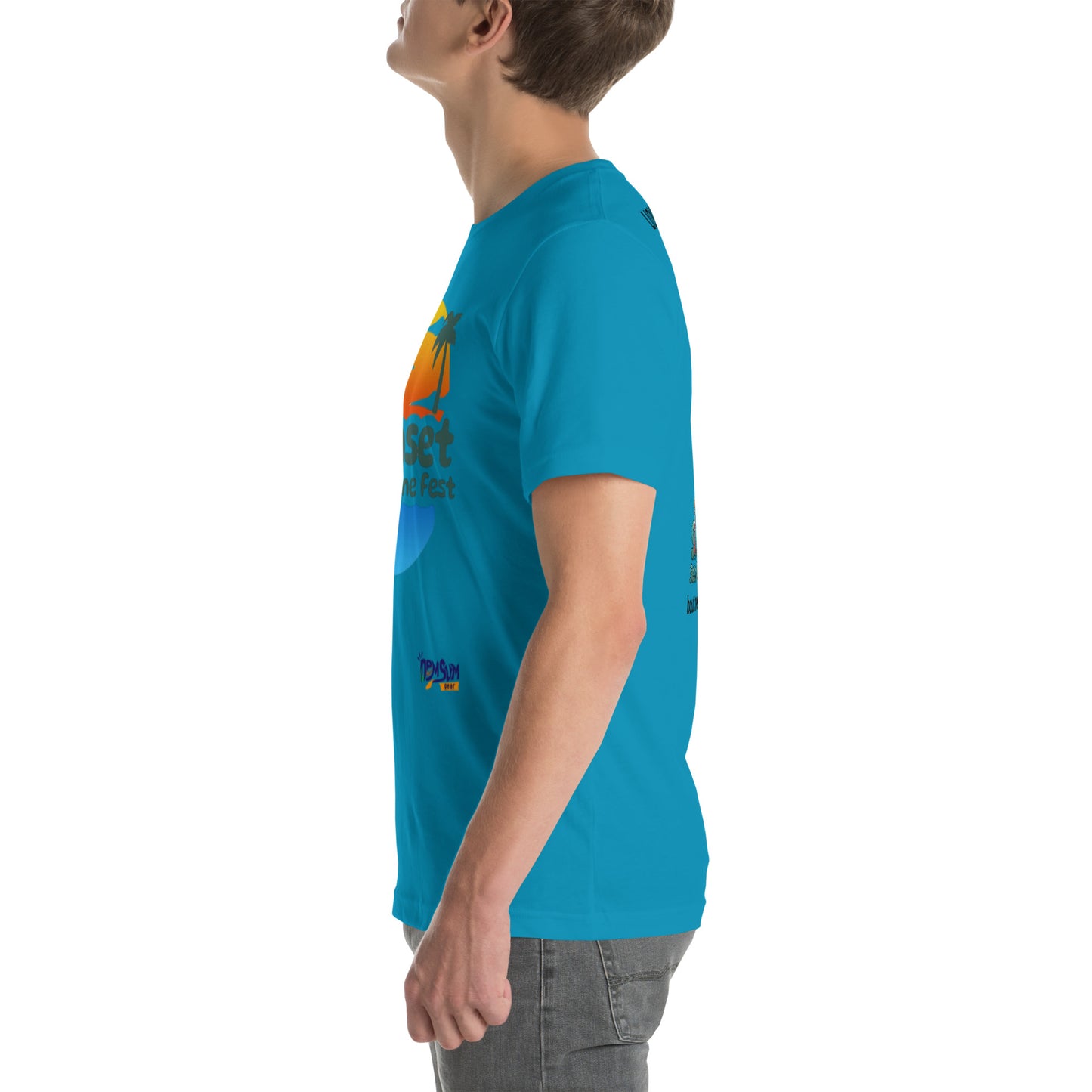 Lions Sunset Soca Unisex t-shirt